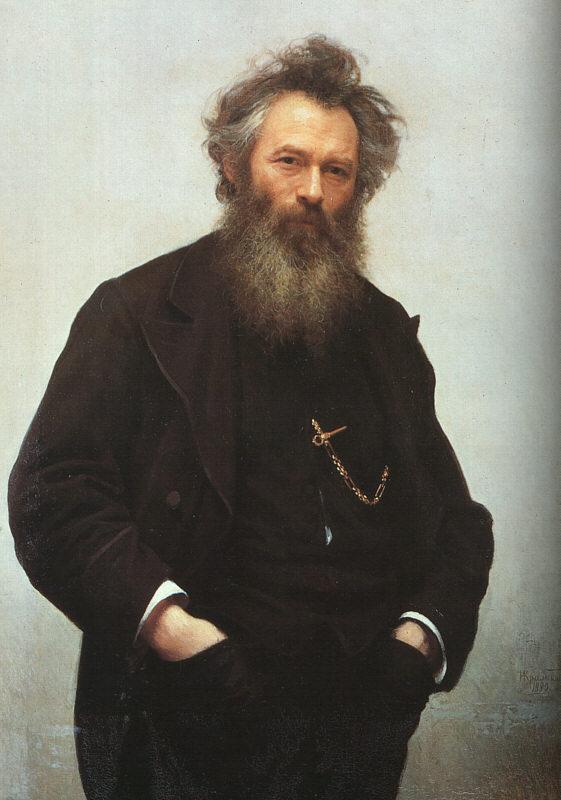 Kramskoy, Ivan Nikolaevich Portrait of Ivan I. Shishkin